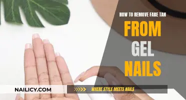 Gel Nails and Fake Tan: Removal Techniques