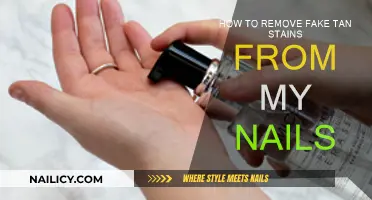 Erase Fake Tan Nail Stains: Quick and Easy Solutions