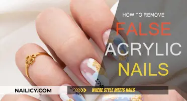 Removing False Acrylic Nails: A Step-by-Step Guide