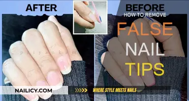 The Safe Way to Remove False Nail Tips