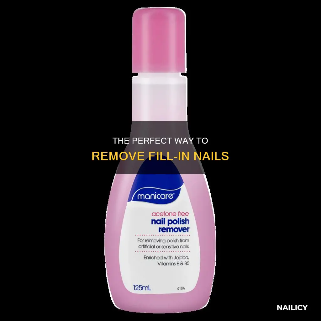 how to remove fill in nails