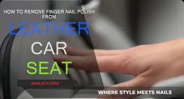 Leather Car Seat Stain: Removing Nail Polish