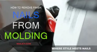Efficiently Removing Finish Nails from Molding