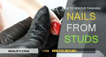 Efficiently Removing Finishing Nails from Studs