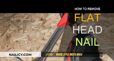 Removing Flat Head Nails: Tips and Tricks