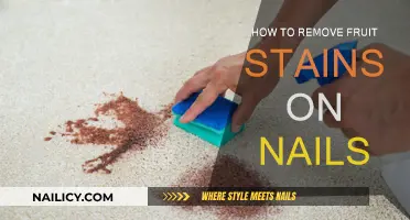 Erase Fruit Stains on Nails: Quick and Easy Methods