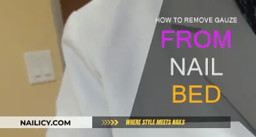 Removing Gauze from Nail Bed: A Step-by-Step Guide