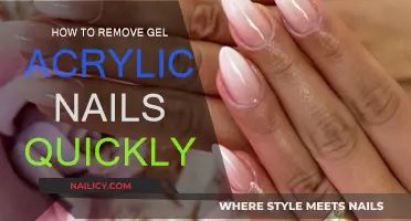 Quickly Remove Gel Acrylic Nails: The Safe Way