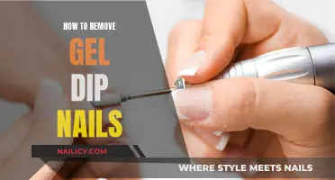 Gel Dip Nails: Removal Techniques for Healthy Nails