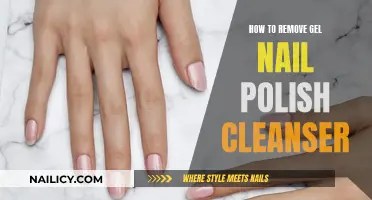 Gel Nail Polish: Removing Cleanser the Right Way