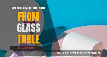 Gel Nail Polish Removal from Glass: A Step-by-Step Guide