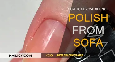 Gel Nail Polish on Sofa? Quick Removal Tricks!