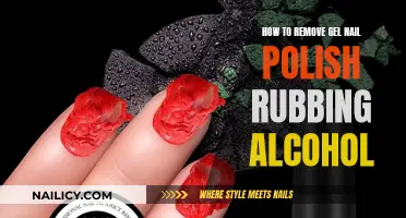 Gel Nail Polish Removal: Using Rubbing Alcohol Safely
