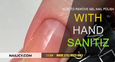 Gel Nail Polish: Sanitizer Removal Tricks