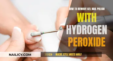 Gel Nail Polish: Hydrogen Peroxide Removal Guide