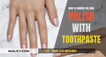 Removing Gel Nail Polish: Toothpaste to the Rescue!