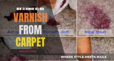 Gel Nail Varnish Removal from Carpets: A Step-by-Step Guide