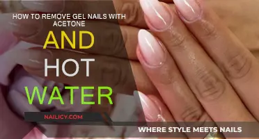 Gel Nails: Acetone and Hot Water Removal Guide