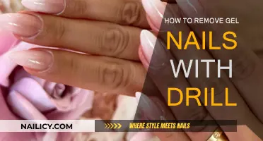 Gel Nails: Safe Removal with a Drill