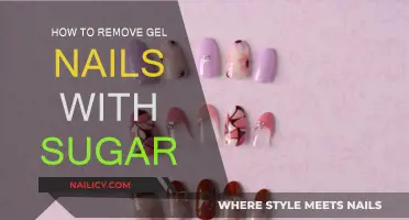 Gel Nails: Sugar Removal Method