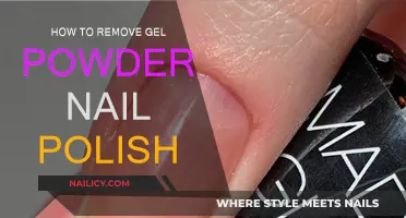 Gel Powder Nail Polish: Removal Techniques and Tricks