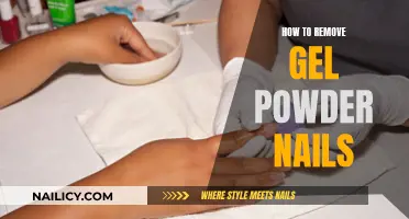 Gel Powder Nails: Removal Techniques and Aftercare
