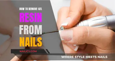 Gel Resin Nails: Removing the Hard Coat Safely