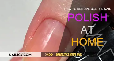 Gel Toe Nail Polish: Home Removal Tricks