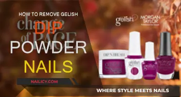 Gelish Dip Nails: Removal Techniques and Tricks