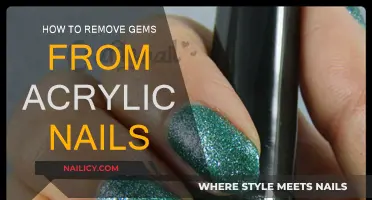 Removing Gems from Acrylic Nails: A Step-by-Step Guide
