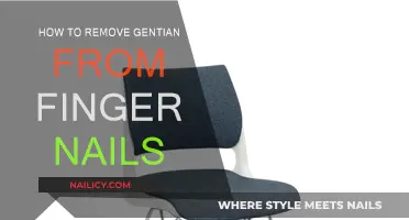 Eradicating Stubborn Gentian Nail Stains: Effective Methods