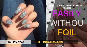 Easy Glitter Nail Polish Removal Tricks Without Foil