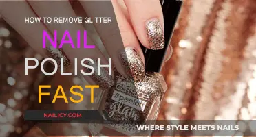 Quickly Remove Glitter Nail Polish: Easy Hacks