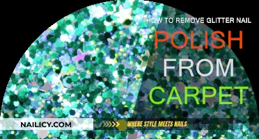 Removing Glitter Nail Polish from Carpets: A Quick Guide