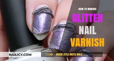 Easy Ways to Remove Glitter Nail Varnish
