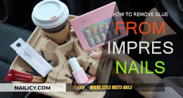The Best Way to Remove Glue From Impress Nails