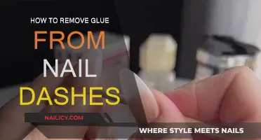 Effective Ways to Remove Glue From Nail Dashes