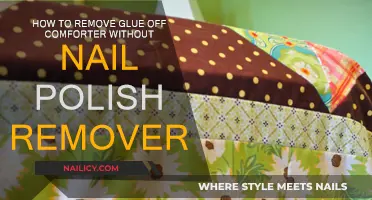 Simple Ways to Remove Glue from Your Comforter