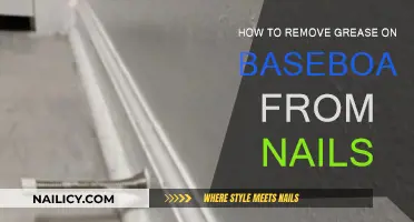 Baseboards: Removing Grease Stains Caused by Nails