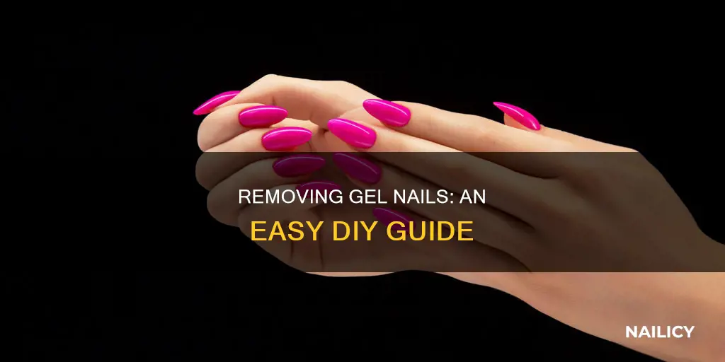 how to remove grl nail at home