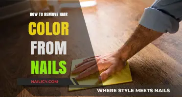 Get Rid of Hair Dye on Nails