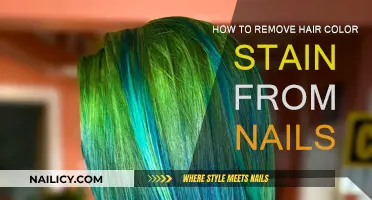 Easy Tips to Remove Hair Dye Stains from Nails
