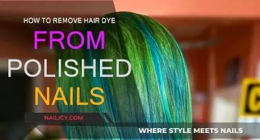 Erase Hair Dye from Polished Nails: Quick and Easy Fixes