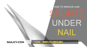 Easy Ways to Remove Hair Splinter Under Nail