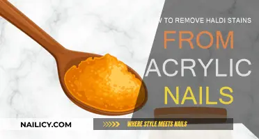 Erase Haldi Stains from Acrylic Nails: Quick Solutions