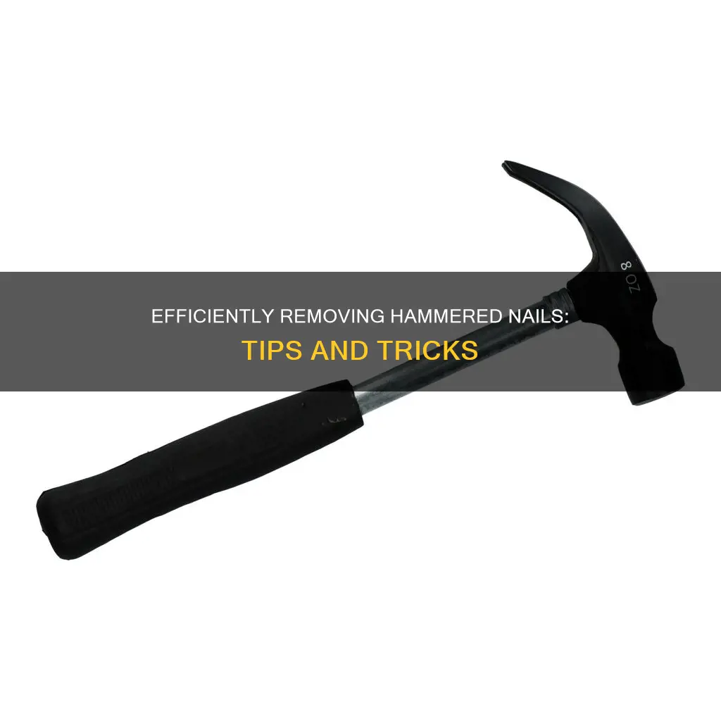 how to remove hammered nails