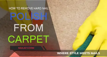 Removing Stubborn Nail Polish Stains from Carpets