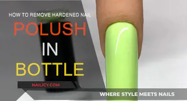 Removing Nail Polish: Getting Rid of Hardened Polish
