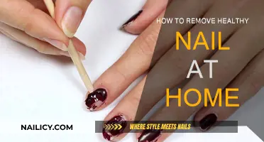 Easy Home Nail Removal for Healthy Nails