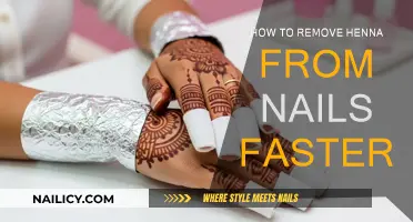 Quickly Remove Henna Stains from Nails